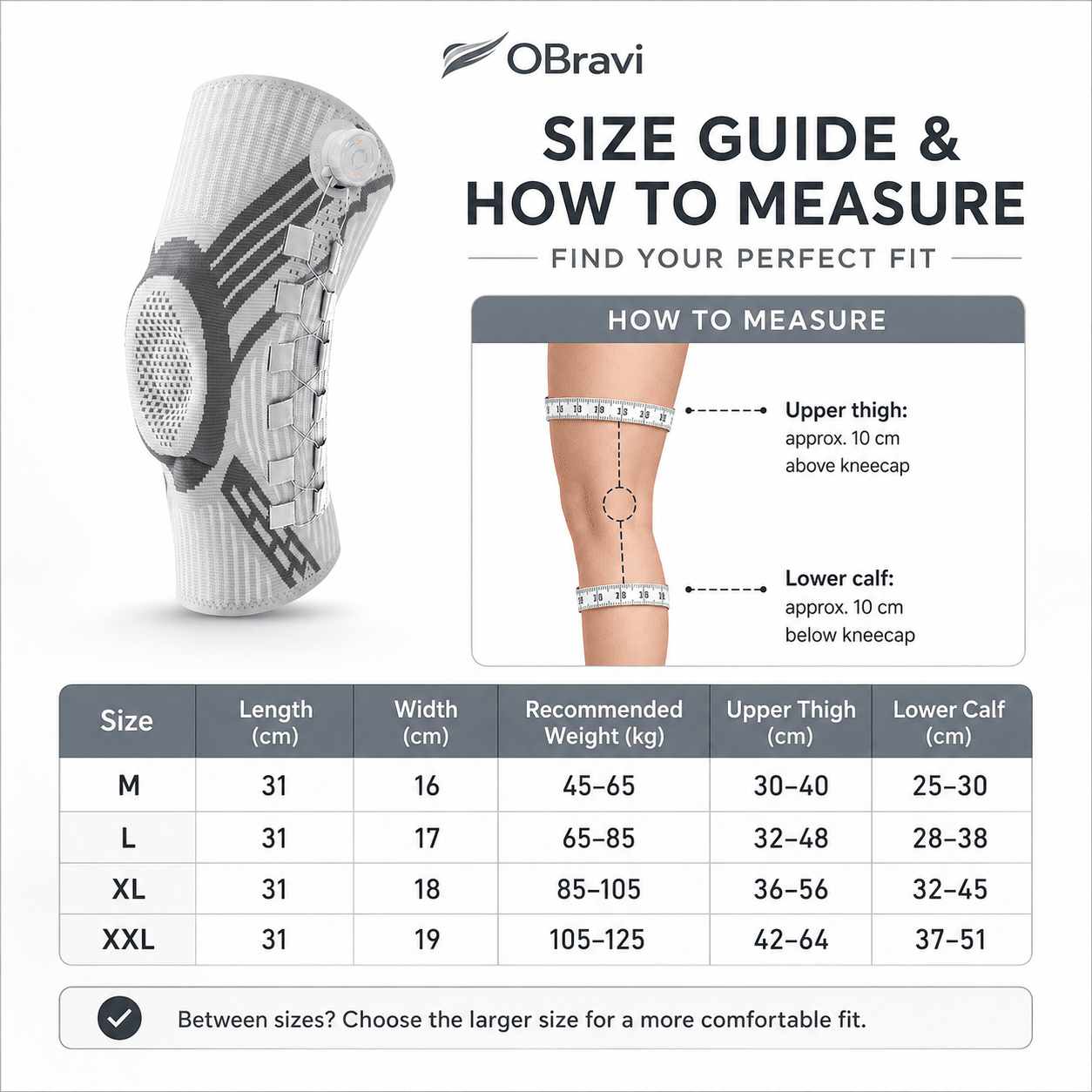 OBravi FlexDial Knee Support - My Store